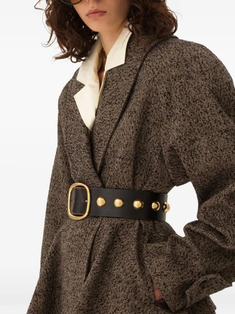 Chloé herringbone jacket - Neutrals