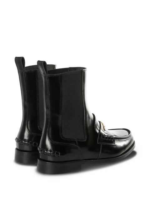 Alexander Wang chain-embellished boots - Black