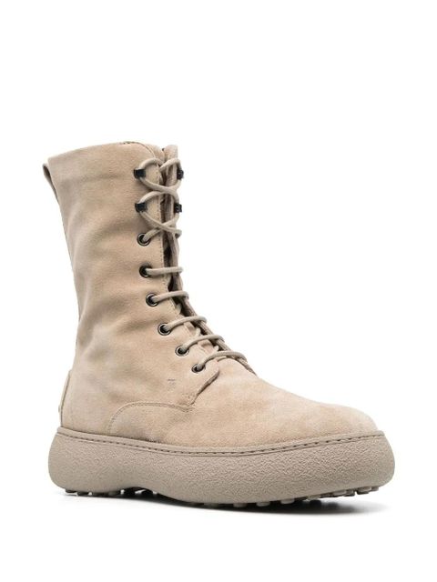 Tod's stud-detailing ankle boots - Neutrals - zdjęcie produktu nr 2