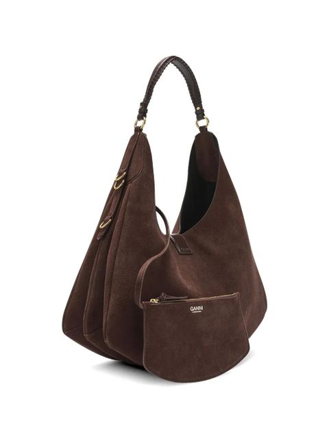 GANNI large Kat shoulder bag - Brown - zdjęcie produktu nr 2