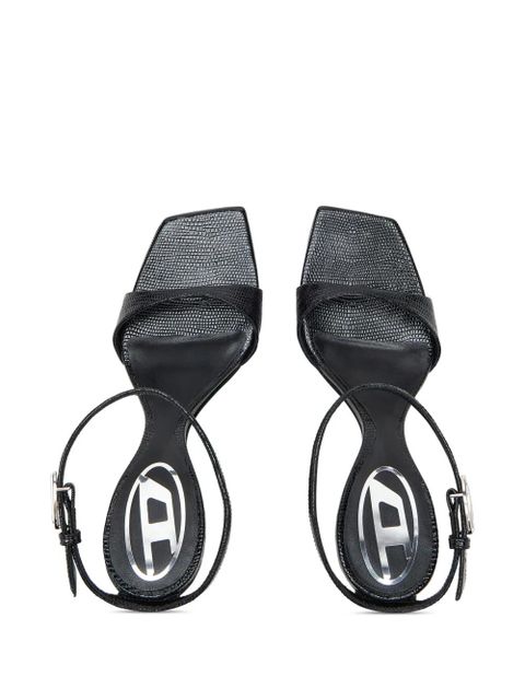 Diesel lizard-effect sandals - Black - zdjęcie produktu nr 2