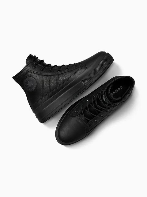 Converse sneakersy skórzane Chuck Taylor All Star Equip Waterproof kolor czarny A08557C