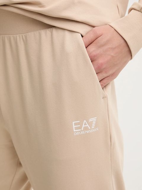 EA7 Emporio Armani dres damski kolor beżowy AF13135.7W000115