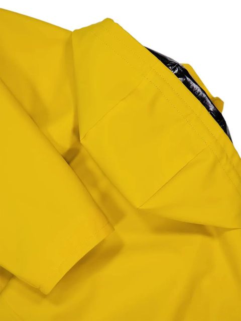 Rabanne hooded drawstring raincoat - Yellow