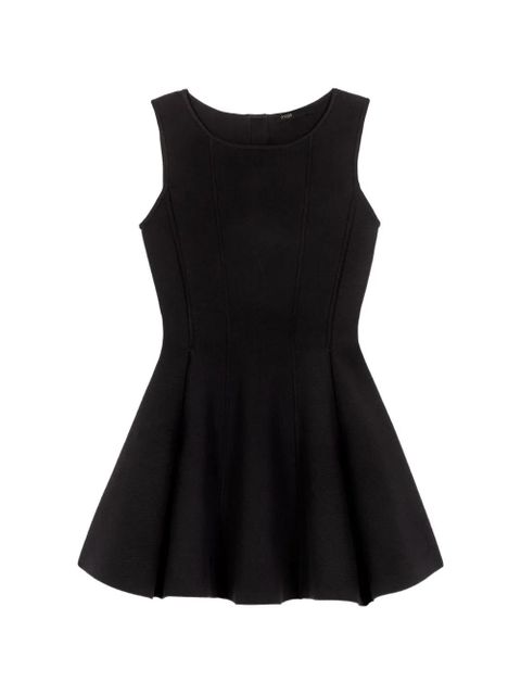 Maje bow-detail sleeveless mini dress - Black - zdjęcie produktu nr 1