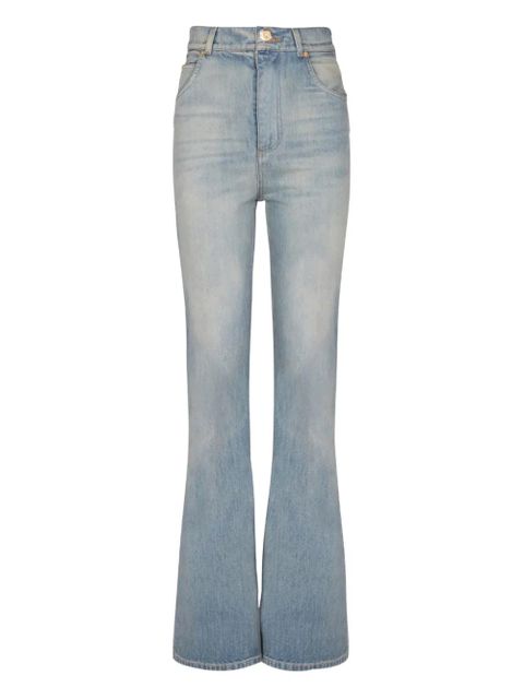 Balmain logo-patch jeans - Blue - zdjęcie produktu nr 1