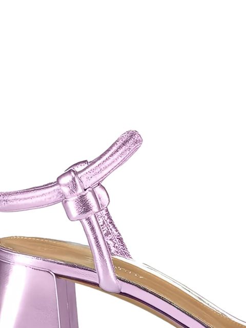 Gianvito Rossi 55mm knotted-detail sandals - Pink - zdjęcie produktu nr 2