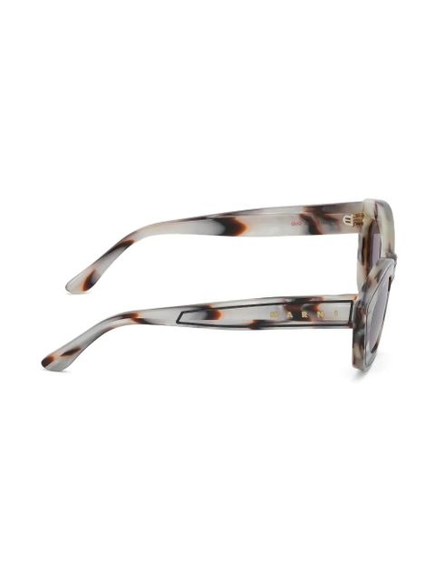 Marni Eyewear Starshell Kea Island sunglasses - White