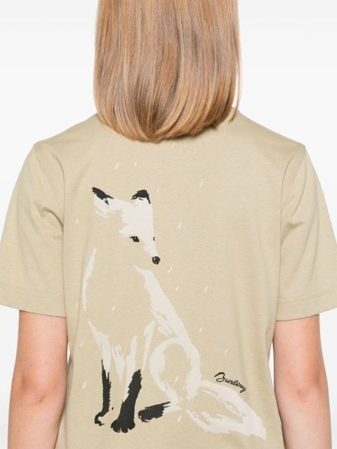 Burberry Fox T-shirt - Green