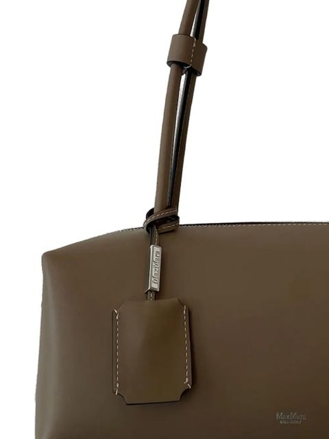 Max Mara leather top-handles shoulder bag - Brown - zdjęcie produktu nr 2