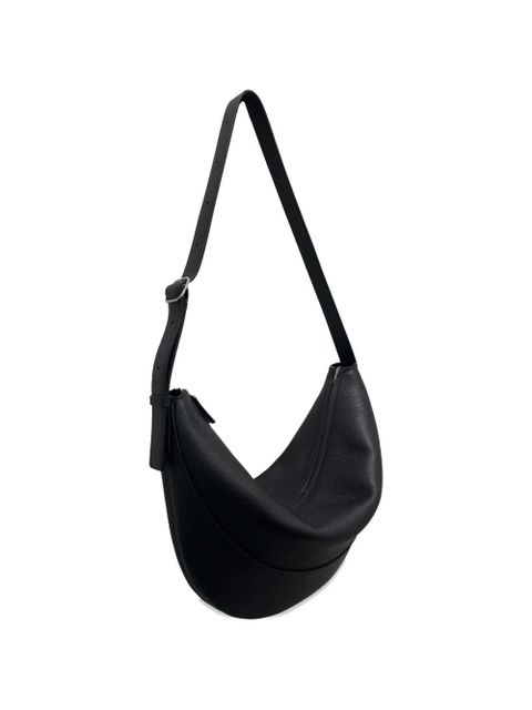 The Row Jouve Crescent shoulder bag - Black