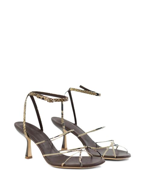 Christopher Esber serpent heel sandals - Brown - zdjęcie produktu nr 2
