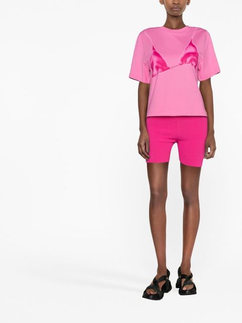 Jacquemus Le Short Pralu knitted shorts - Pink