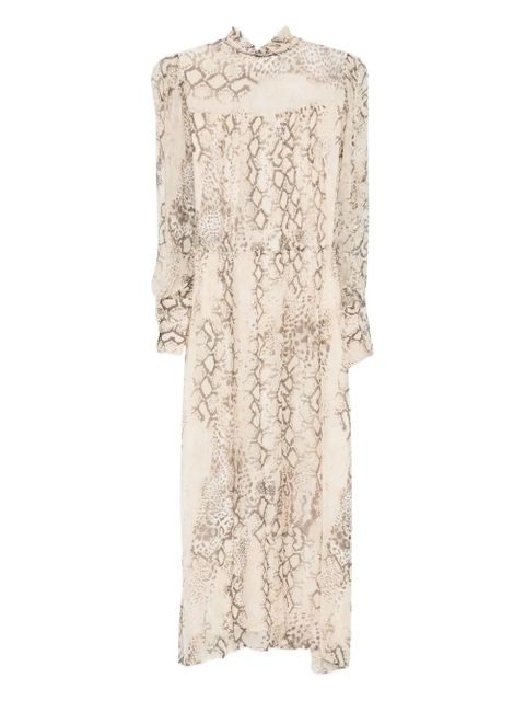 Ba&Sh Sahara midi dress - Neutrals