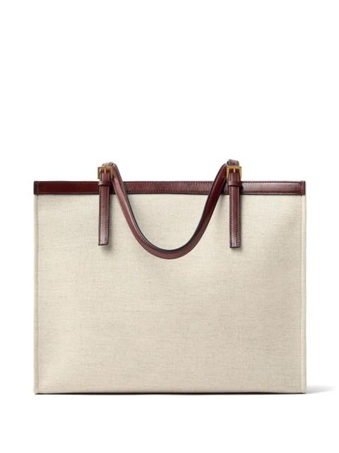 Versace Rivière large canvas tote bag - Neutrals - zdjęcie produktu nr 2
