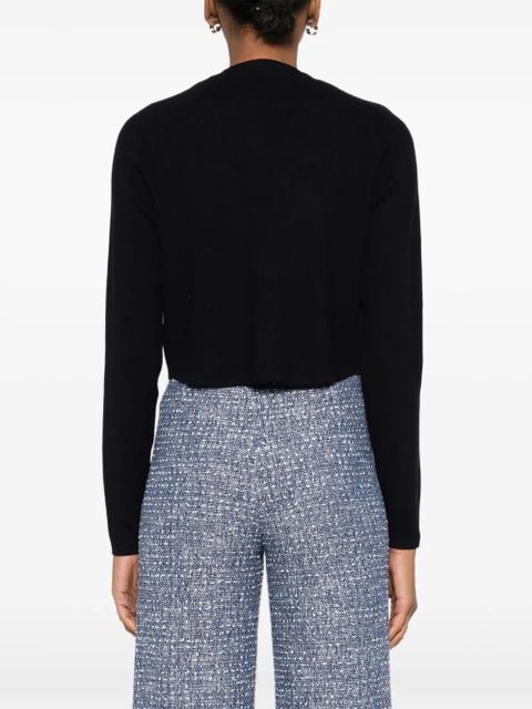 Maje bow-detail cardigan - Blue