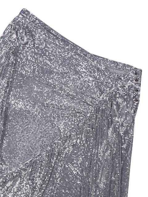 Rabanne mesh midi skirt - Silver - zdjęcie produktu nr 2