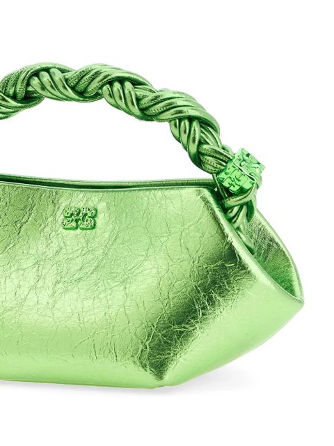 GANNI mini Bou tote bag - Green