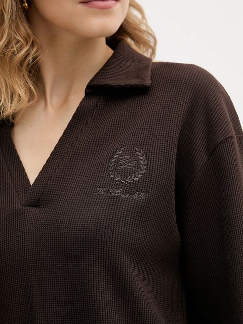 Karl Lagerfeld longsleeve bawełniany HOTEL KARL