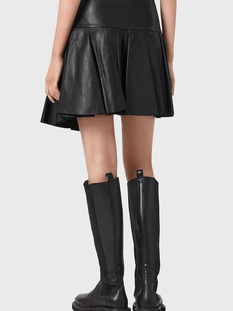 AllSaints spódnica skórzana IRINA - zdjęcie produktu nr 1