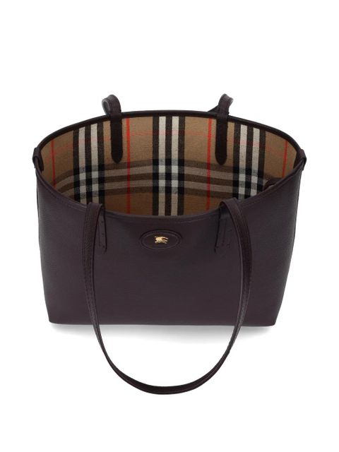 Burberry medium Bloomsbury reversible leather tote bag - Brown