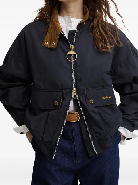 Barbour cotton buttoned jacket - Blue