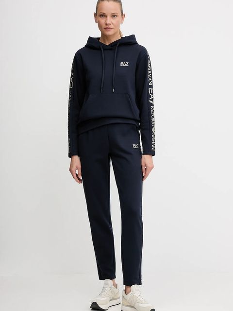 EA7 Emporio Armani dres damski kolor czarny AF10443.7W000116 - zdjęcie produktu nr 1