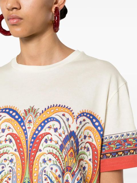 ETRO paisey-print T-shirt - Neutrals - zdjęcie produktu nr 2