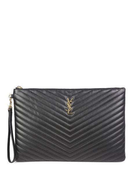 Saint Laurent Monogram clutch bag - Black - zdjęcie produktu nr 1