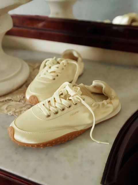 Hoff sneakersy BRIDGE SATIN MIMOSA kolor żółty 22561005