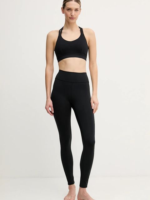 adidas Performance legginsy do jogi All Me damskie kolor czarny gładkie JW7661 - zdjęcie produktu nr 2