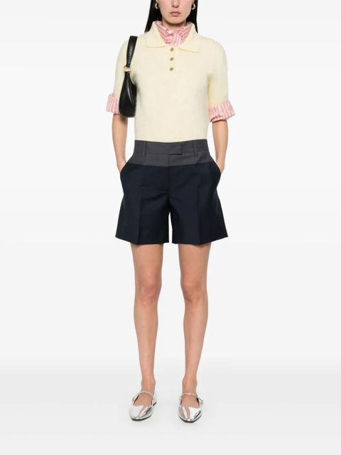 Miu Miu tailored shorts - Blue