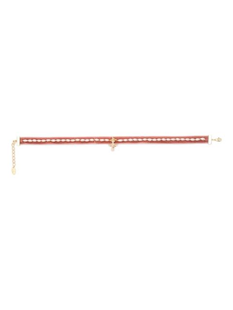 Vivienne Westwood aleksa pearl choker necklaces - Pink - zdjęcie produktu nr 1