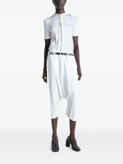 LEMAIRE pleated bermuda shorts - White - zdjęcie produktu nr 2