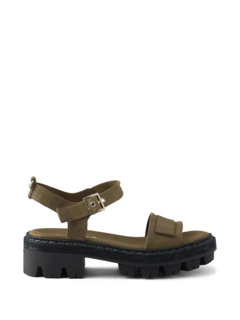 Prada strap buckled sandals - Green - zdjęcie produktu nr 1