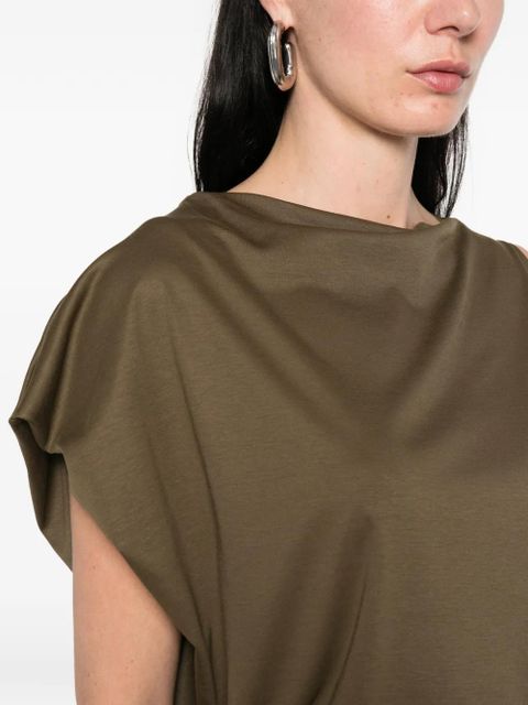 Jacquemus draped top - Brown