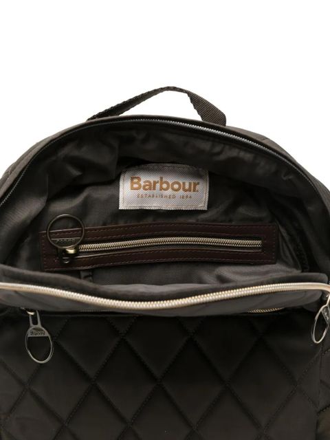 Barbour quilted backpack - Green