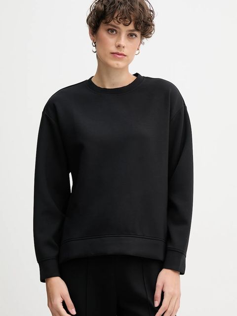 United Colors of Benetton bluza damska kolor czarny gładka 3Y2F3M07M