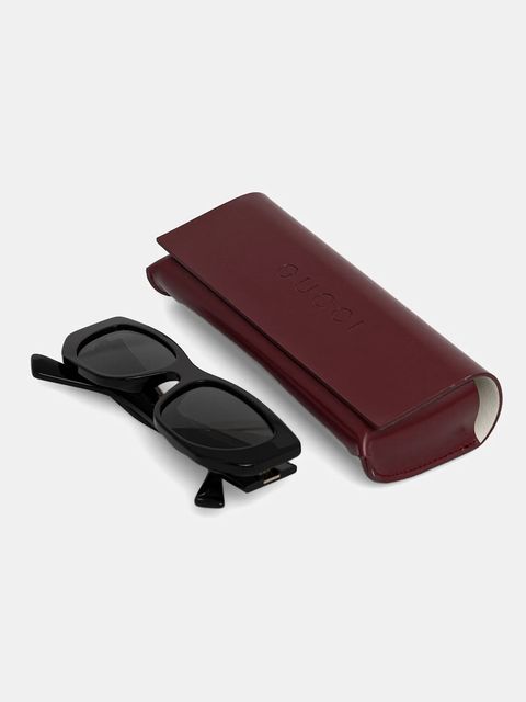 Gucci okulary przeciwsłoneczne damskie kolor czarny GG1959S - zdjęcie produktu nr 2