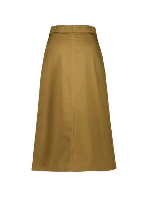 Saint Laurent front-pocket buttoned skirt - Brown - zdjęcie produktu nr 2