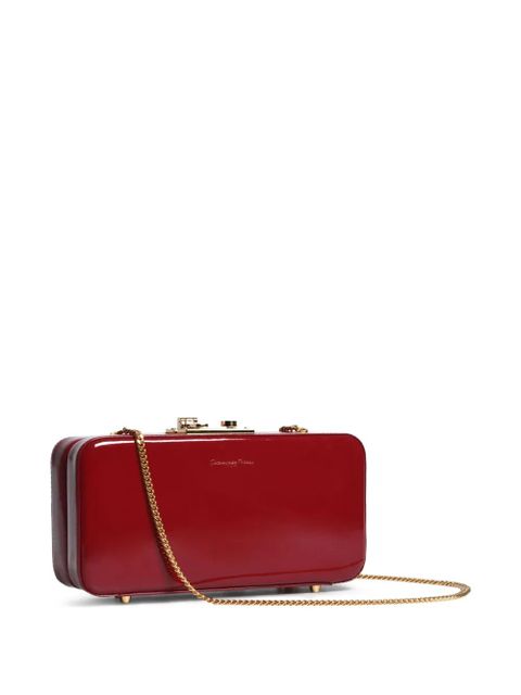 Gianvito Rossi Vali clutch bag - Red