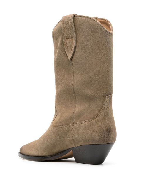 ISABEL MARANT Duerto cowboy boots - Brown