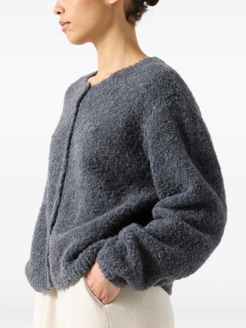 American Vintage Zolly round-neck cardigan - Grey