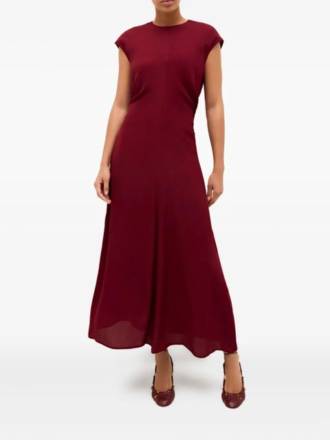 Marie Oliver Zuri cap-sleeve midi dress - Red - zdjęcie produktu nr 2