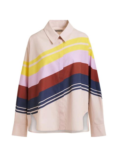 Essentiel Antwerp Joppy stripe-print shirt - Neutrals - zdjęcie produktu nr 1