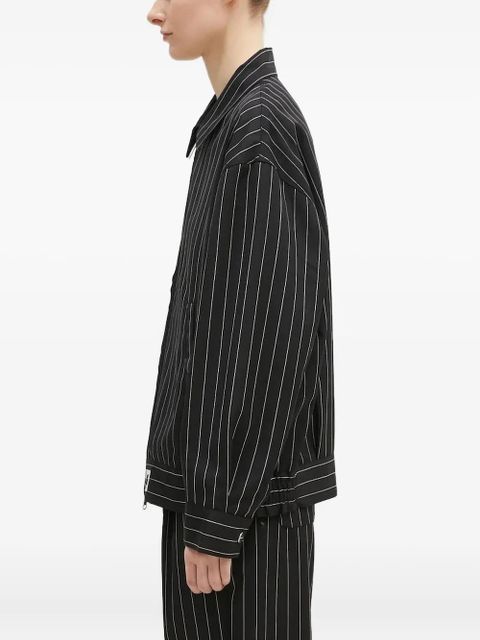 Carhartt WIP pinstripe zip-up jacket - Black - zdjęcie produktu nr 2