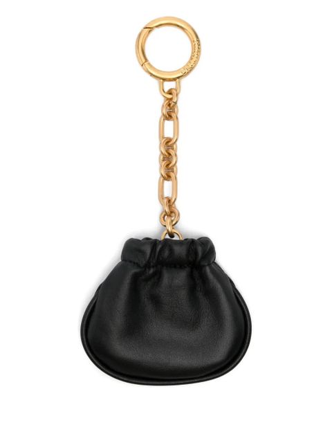 Balmain chain pouch keyring - Black