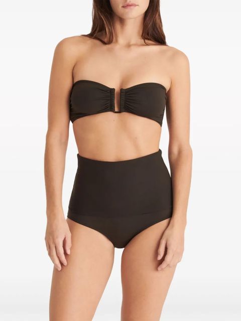 ERES Gredin high-waisted bikini briefs - Grey