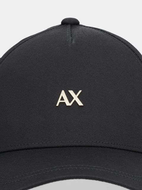 Armani Exchange czapka z daszkiem bawełniana - zdjęcie produktu nr 1