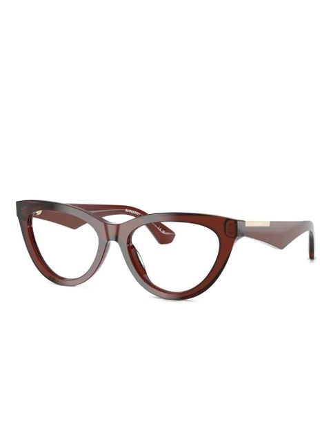 Burberry Eyewear cat-eye acetate glasses - Brown - zdjęcie produktu nr 2